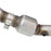 aFe Power Twisted Steel Long Tube Header & Y-Pipe 409 Stainless Steel w/ Cat Ford F-150 15-20 V8-5.0L
