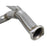 aFe Power Twisted Steel Y-Pipe 3 to 3-1/2 IN 409 Stainless Steel w/ Cat Ford F-150 15-20 V8-5.0L