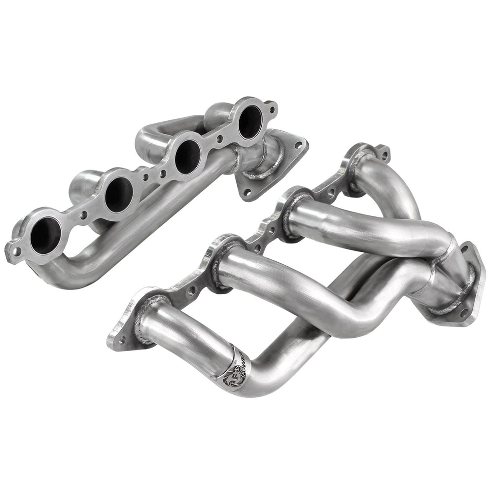 aFe Power Twisted Steel 409 Stainless Steel Shorty Header GM Silverado/Sierra 1500 02-13 V8 (GMT800/900)