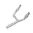 aFe Power Twisted Steel Y-Pipe 3 to 3-1/2 IN 409 Stainless Steel w/ Cat GM Silverado/Sierra 1500 / Suburban/Yukon 09-13 V8-4.8/5.3L