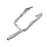 aFe Power Twisted Steel Long Tube Header & Y-Pipe 409 Stainless Steel w/ Cat GM Silverado/Sierra 1500 14-18 / Silverado LD/Sierra Limited 2019 V8-5.3L