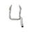 aFe Power Twisted Steel Long Tube Header & Y-Pipe 409 Stainless Steel w/ Cat GM Silverado/Sierra 1500 14-18 / Silverado LD/Sierra Limited 2019 V8-5.3L