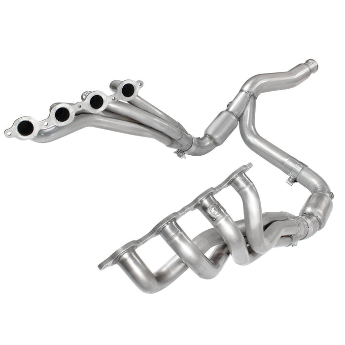 aFe Power Twisted Steel Long Tube Header & Y-Pipe 409 Stainless Steel w/ Cat GM Silverado/Sierra 1500 14-18 / Silverado LD/Sierra Limited 2019 V8-5.3L
