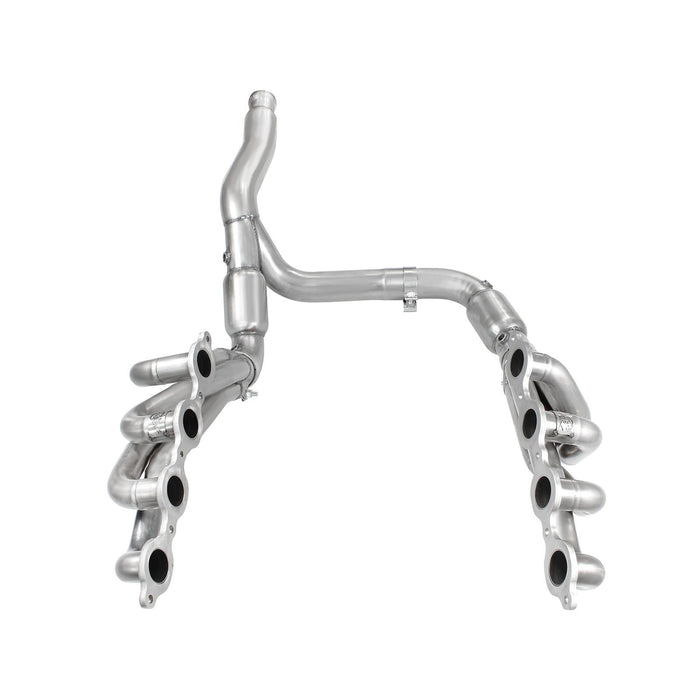 aFe Power Twisted Steel Long Tube Header & Y-Pipe 409 Stainless Steel w/ Cat GM Silverado/Sierra 1500 14-18 / Silverado LD/Sierra Limited 2019 V8-5.3L
