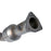 aFe Power Twisted Steel Y-Pipe 3 to 3-1/2 IN 409 Stainless Steel w/ Cat GM Silverado/Sierra 1500 14-18 V8-6.2L