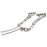 aFe Power Twisted Steel Long Tube Header & Y-Pipe 409 Stainless Steel w/ Cat GM Silverado/Sierra 1500 14-18 V8-6.2L