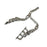 aFe Power Twisted Steel Long Tube Header & Y-Pipe 409 Stainless Steel w/ Cat GM Silverado/Sierra 1500 14-18 V8-6.2L