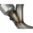 aFe Power Twisted Steel Long Tube Header & Y-Pipe 409 Stainless Steel w/ Cat GM Silverado/Sierra 1500 14-18 V8-6.2L