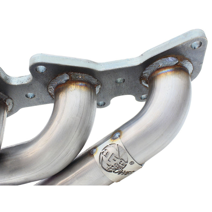 aFe Power Twisted Steel Header & Y-Pipe 409 Stainless Steel w/ Cat Toyota Tacoma 05-11 V6-4.0L