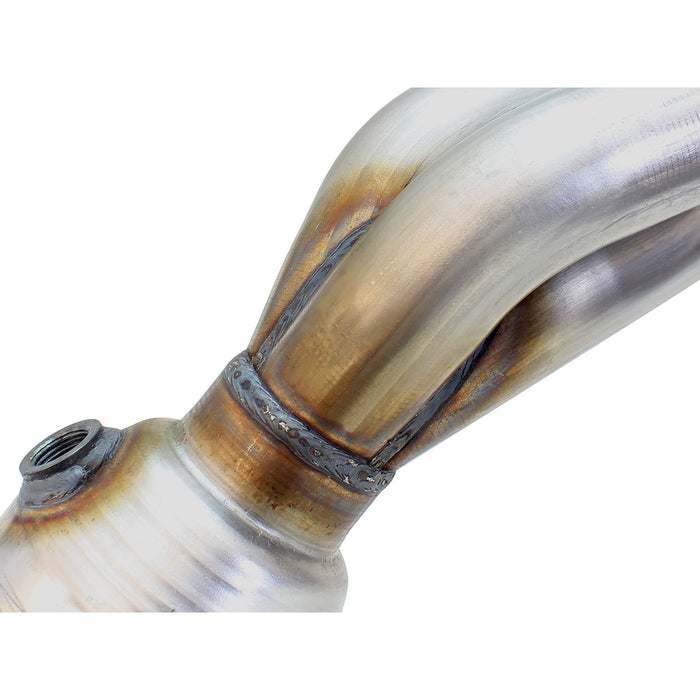 aFe Power Twisted Steel Header & Y-Pipe 409 Stainless Steel w/ Cat Toyota Tacoma 05-11 V6-4.0L