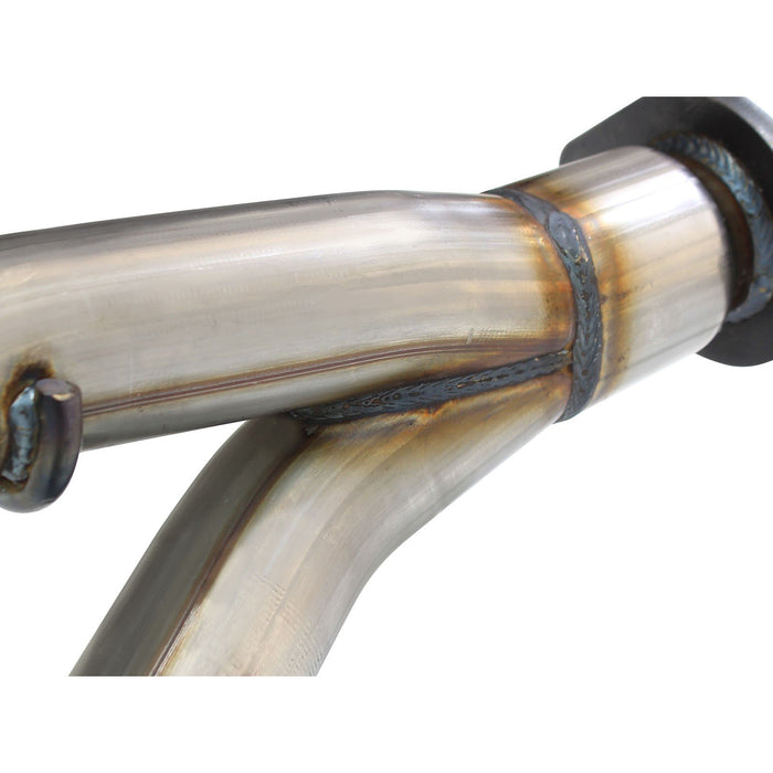 aFe Power Twisted Steel Header & Y-Pipe 409 Stainless Steel w/ Cat Toyota Tacoma 05-11 V6-4.0L