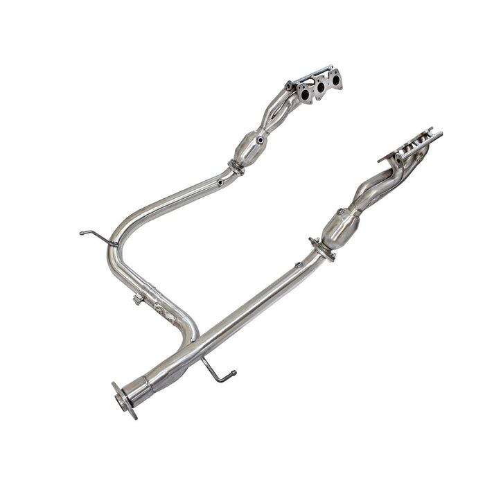 aFe Power Twisted Steel Header & Y-Pipe 409 Stainless Steel w/ Cat Toyota Tacoma 12-15 V6-4.0L