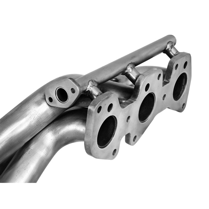 aFe Power Twisted Steel Header 409 Stainless Steel w/ Cat Toyota Tacoma 12-15 V6-4.0L
