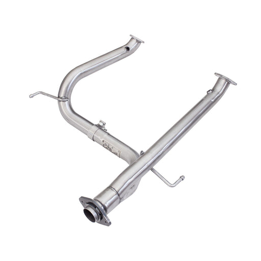 aFe Power Twisted Steel Y-Pipe 2-1/2 to 3 IN 409 Stainless Steel Toyota Tacoma 05-15 V6-4.0L