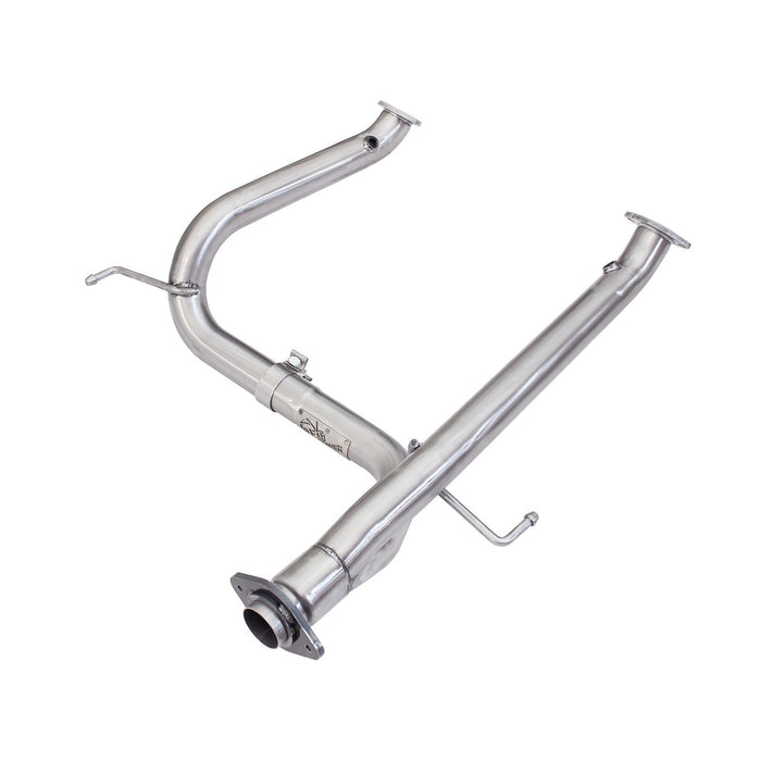 aFe Power Twisted Steel Y-Pipe 2-1/2 to 3 IN 409 Stainless Steel Toyota Tacoma 05-15 V6-4.0L