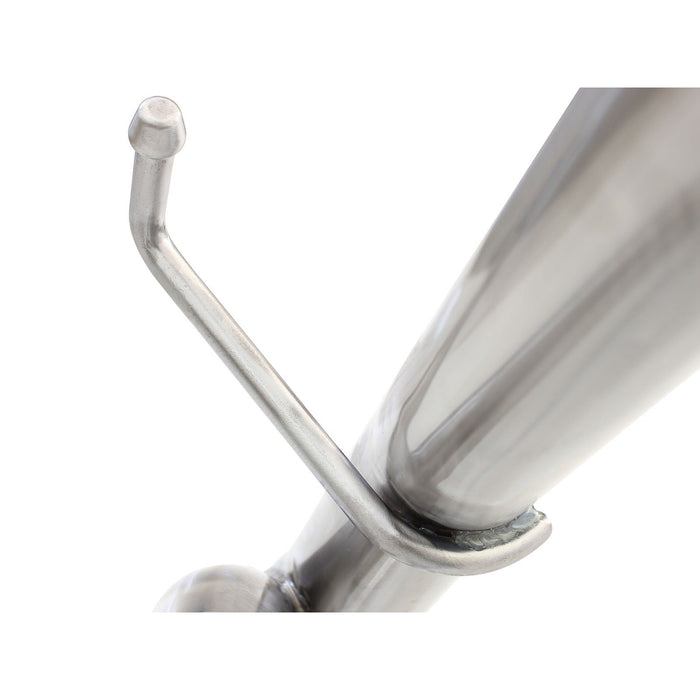 aFe Power Twisted Steel Y-Pipe 2-1/2 to 3 IN 409 Stainless Steel Toyota Tacoma 05-15 V6-4.0L