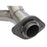 aFe Power Twisted Steel Y-Pipe 2-1/2 to 3 IN 409 Stainless Steel Toyota Tacoma 05-15 V6-4.0L