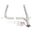 aFe Power Twisted Steel Y-Pipe 2-1/2 to 3 IN 409 Stainless Steel Toyota Tacoma 05-15 V6-4.0L