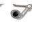 aFe Power Twisted Steel Y-Pipe 2-1/4 to 2-1/2 IN 409 Stainless Steel w/ Cat Toyota Tacoma 16-20 V6-3.5L