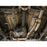 aFe Power Twisted Steel Y-Pipe 2-1/4 to 2-1/2 IN 409 Stainless Steel w/ Cat Toyota Tacoma 16-20 V6-3.5L