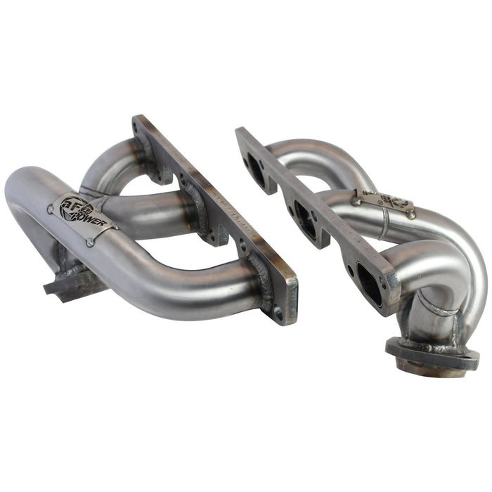 aFe Power Twisted Steel 409 Stainless Steel Shorty Header Jeep Wrangler (JK) 07-11 V6-3.8L