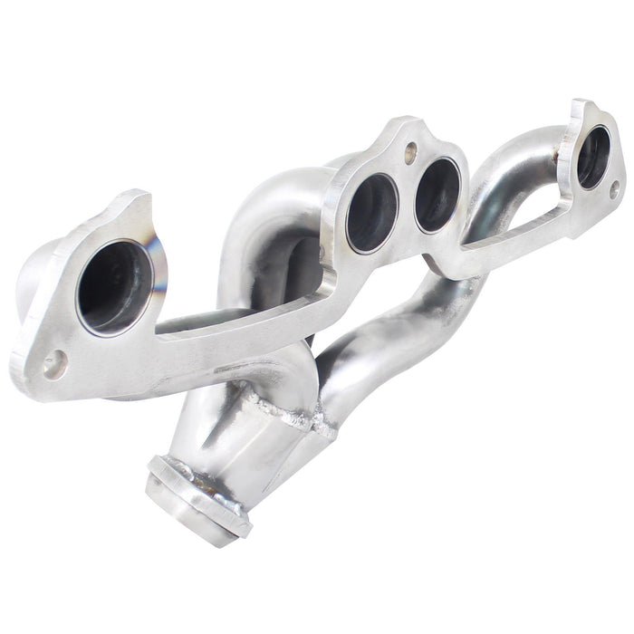 aFe Power Twisted Steel 409 Stainless Steel Shorty Header Jeep Cherokee (XJ)/Wrangler (YJ/TJ) 91-02 L4-2.5L