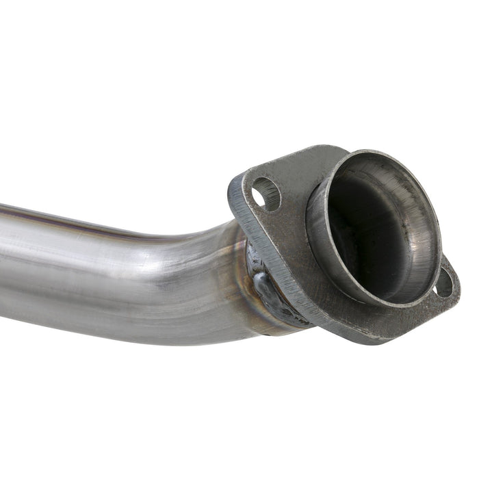aFe Power Twisted Steel 409 Stainless Steel Loop-Relocation & Y-Pipe Performance Package Jeep Wrangler (JK) 12-18 V6-3.6L