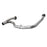 aFe Power Twisted Steel 2 IN to 2-1/2 IN 409 Stainless Steel Street Series Y-Pipe Jeep Wrangler (JK) 12-18 V6-3.6L