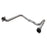 aFe Power Twisted Steel 2 IN to 2-1/2 IN 409 Stainless Steel Street Series Y-Pipe Jeep Wrangler (JK) 12-18 V6-3.6L