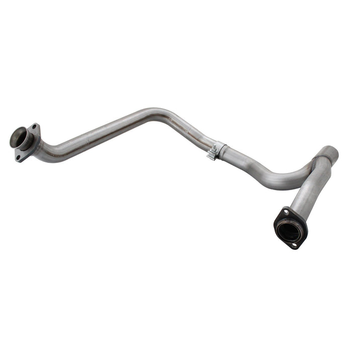 aFe Power Twisted Steel 2 IN to 2-1/2 IN 409 Stainless Steel Street Series Y-Pipe Jeep Wrangler (JK) 12-18 V6-3.6L