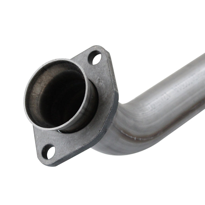 aFe Power Twisted Steel 2 IN to 2-1/2 IN 409 Stainless Steel Street Series Y-Pipe Jeep Wrangler (JK) 12-18 V6-3.6L