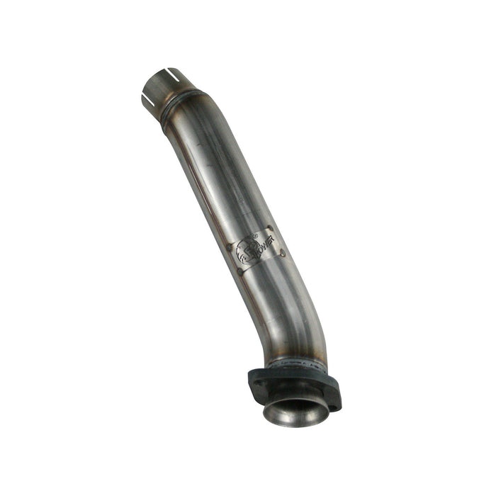 aFe Power Twisted Steel 2-1/2 IN Steel Loop-Delete Downpipe Jeep Wrangler (JK) 12-18 V6-3.6L