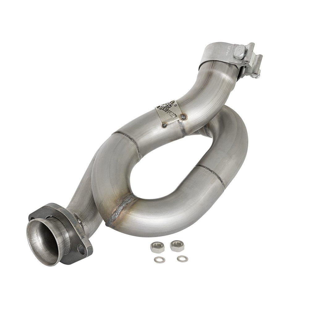 aFe Power Twisted Steel Loop Relocation Pipe Jeep Wrangler (JK) 12-18 V6-3.6L