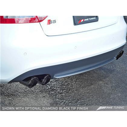 AWE Tuning B8 / B8.5 S5 Sportback Touring Edition Exhaust - Resonated - Diamond Black Tips
