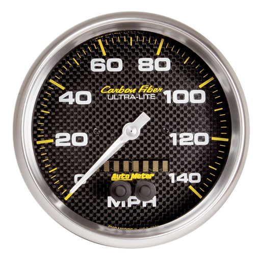 AutoMeter 5" GPS Speedometer, 0-140 MPH, Carbon Fiber