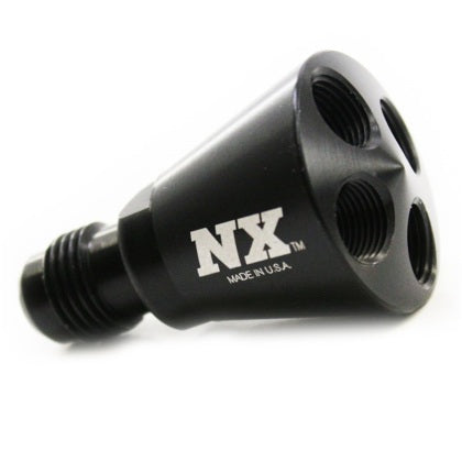 Nitrous Express 4 Port Showerhead Distribution Block w/6AN Inlet