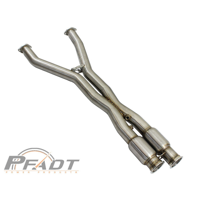 aFe Power PFADT Series X-Pipe 3 IN 304 Stainless Steel w/ Cat Chevrolet Corvette (C5) 97-04 V8-5.7L (LS1)