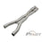 aFe Power PFADT Series X-Pipe 3 IN 304 Stainless Steel w/ Cat Chevrolet Corvette Z06/ZR1 (C6) 06-13 V8-6.2L/7.0L (LS9/LS7)