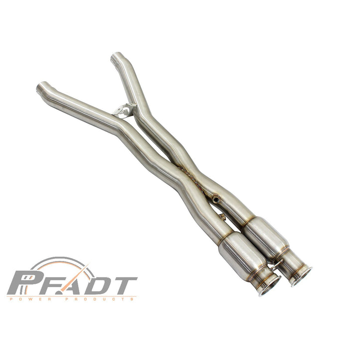 aFe Power PFADT Series X-Pipe 3 IN 304 Stainless Steel w/ Cat Chevrolet Corvette (C6) 09-13 V8-6.2L (LS3)