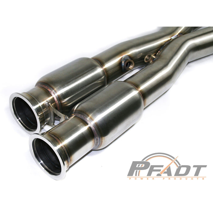 aFe Power PFADT Series X-Pipe 3 IN 304 Stainless Steel w/ Cat Chevrolet Corvette (C6) 09-13 V8-6.2L (LS3)