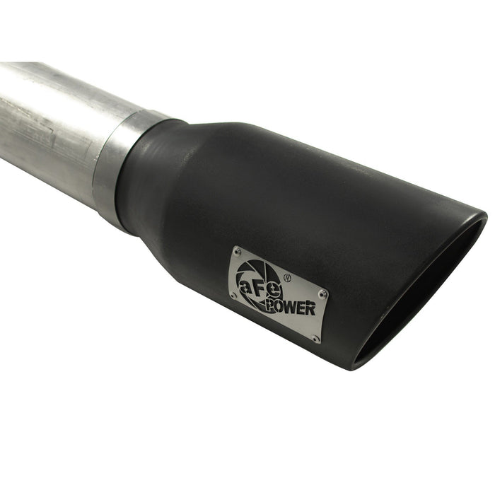 aFe Power Atlas 5 IN Aluminized Steel DPF-Back Exhaust System Dodge Diesel Trucks 07.5-12 L6-6.7L (td)