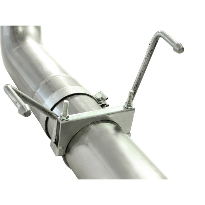 aFe Power Atlas 5 IN Aluminized Steel DPF-Back Exhaust System Dodge Diesel Trucks 07.5-12 L6-6.7L (td)