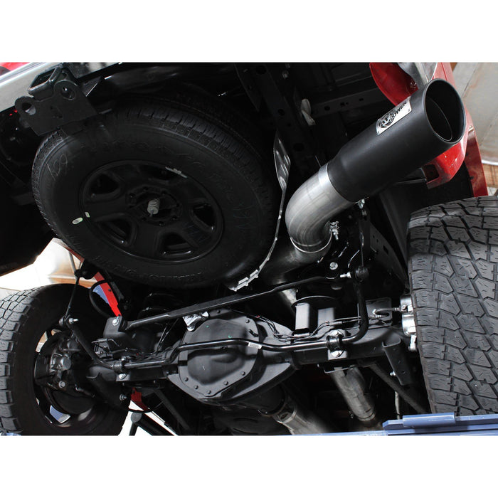 aFe Power Atlas 5 IN Aluminized Steel DPF-Back Exhaust System Dodge RAM Diesel Trucks 13-18 L6-6.7L (td)
