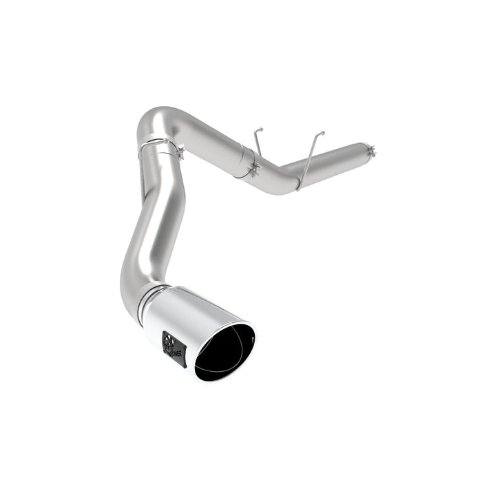 aFe Power Large Bore-HD 5 IN 409 Stainless Steel DPF-Back Exhaust System RAM Diesel Trucks 19-20 L6-6.7L (td)