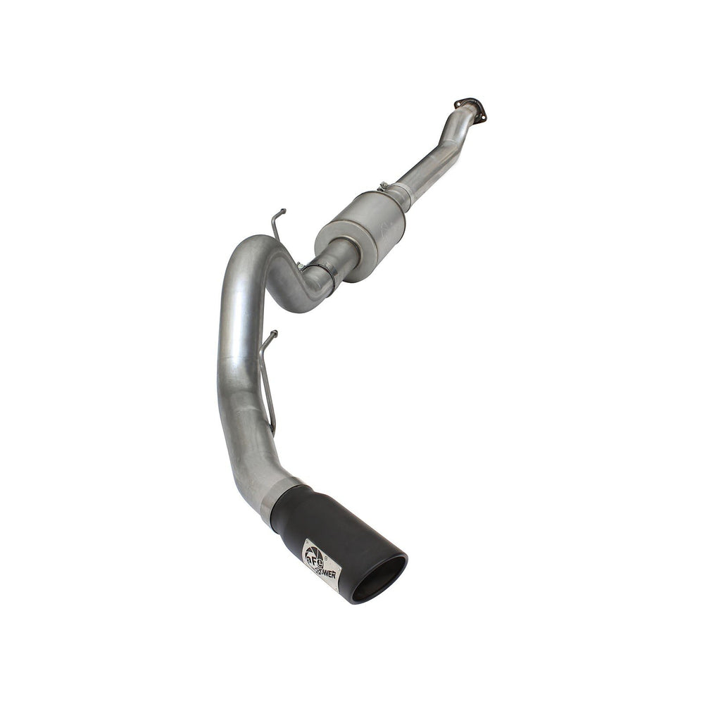 aFe Power Atlas 4 IN Aluminized Steel Cat-Back Exhaust System Ford F-150 15-20 V6-2.7L/3.5L (tt)