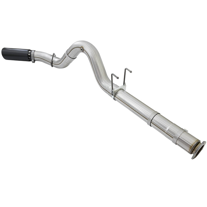aFe Power Atlas 5 IN Aluminized Steel DPF-Back Exhaust System Ford Diesel Trucks 17-20 V8-6.7L (td)