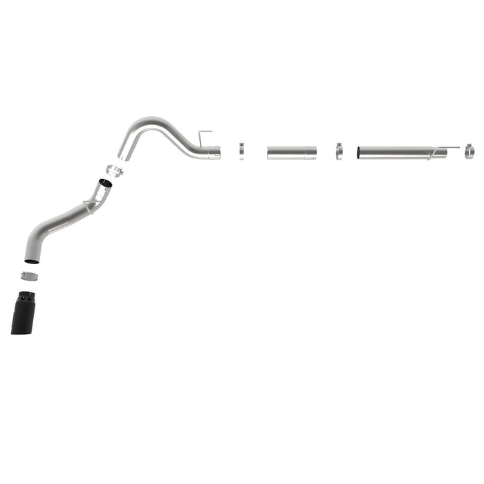 aFe Power Atlas 4 IN Aluminized Steel DPF-Back Exhaust System Ford F-150 18-20 V6-3.0L (td)