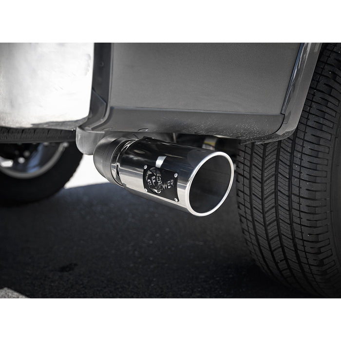 aFe Power Atlas 4 IN Aluminized Steel DPF-Back Exhaust System Ford F-150 18-20 V6-3.0L (td)