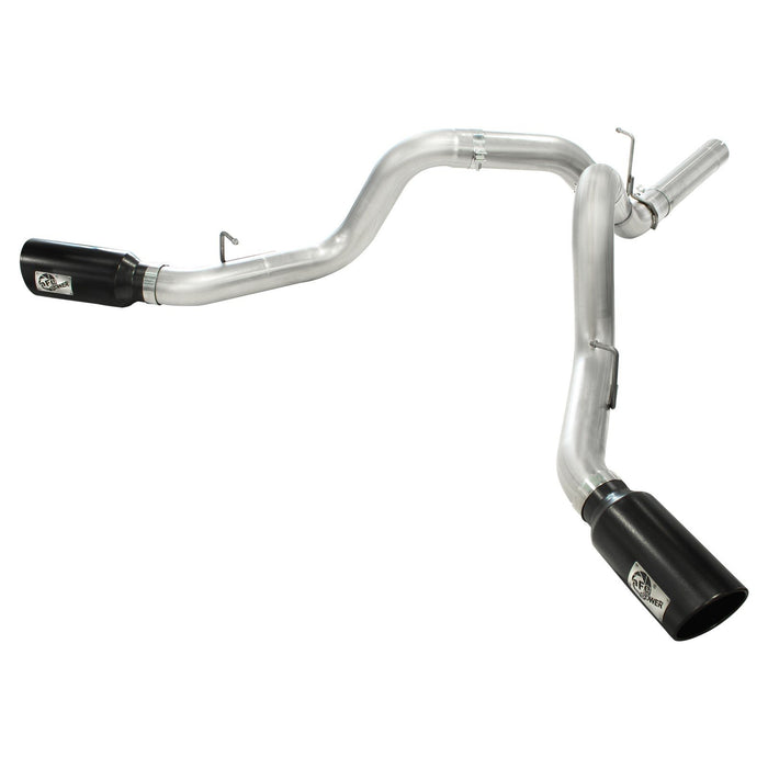 aFe Power Atlas 4 IN Aluminized Steel DPF-Back Exhaust System GM Diesel Trucks 11-16 V8-6.6L (td) LML