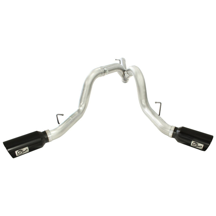aFe Power Atlas 4 IN Aluminized Steel DPF-Back Exhaust System GM Diesel Trucks 11-16 V8-6.6L (td) LML